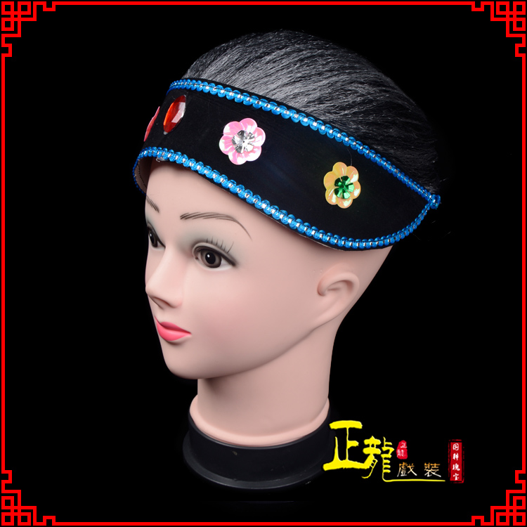 未央老旦媒婆穷老太婆假发套 老旦头套