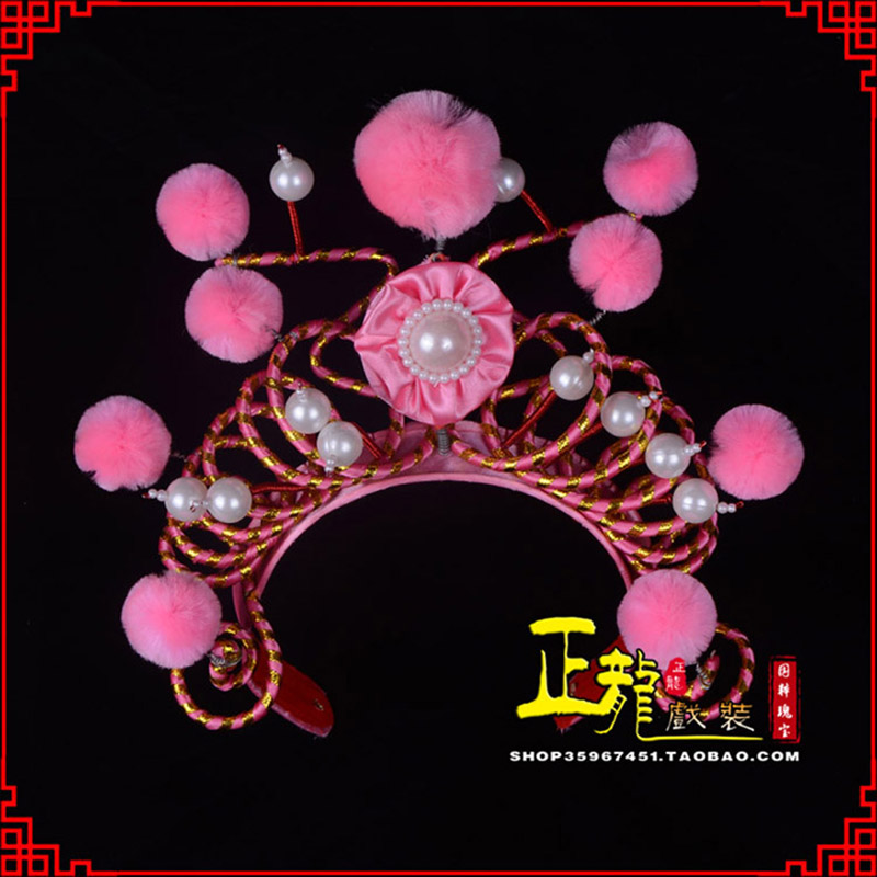 未央穆桂英花木兰盔帽 女兵额子